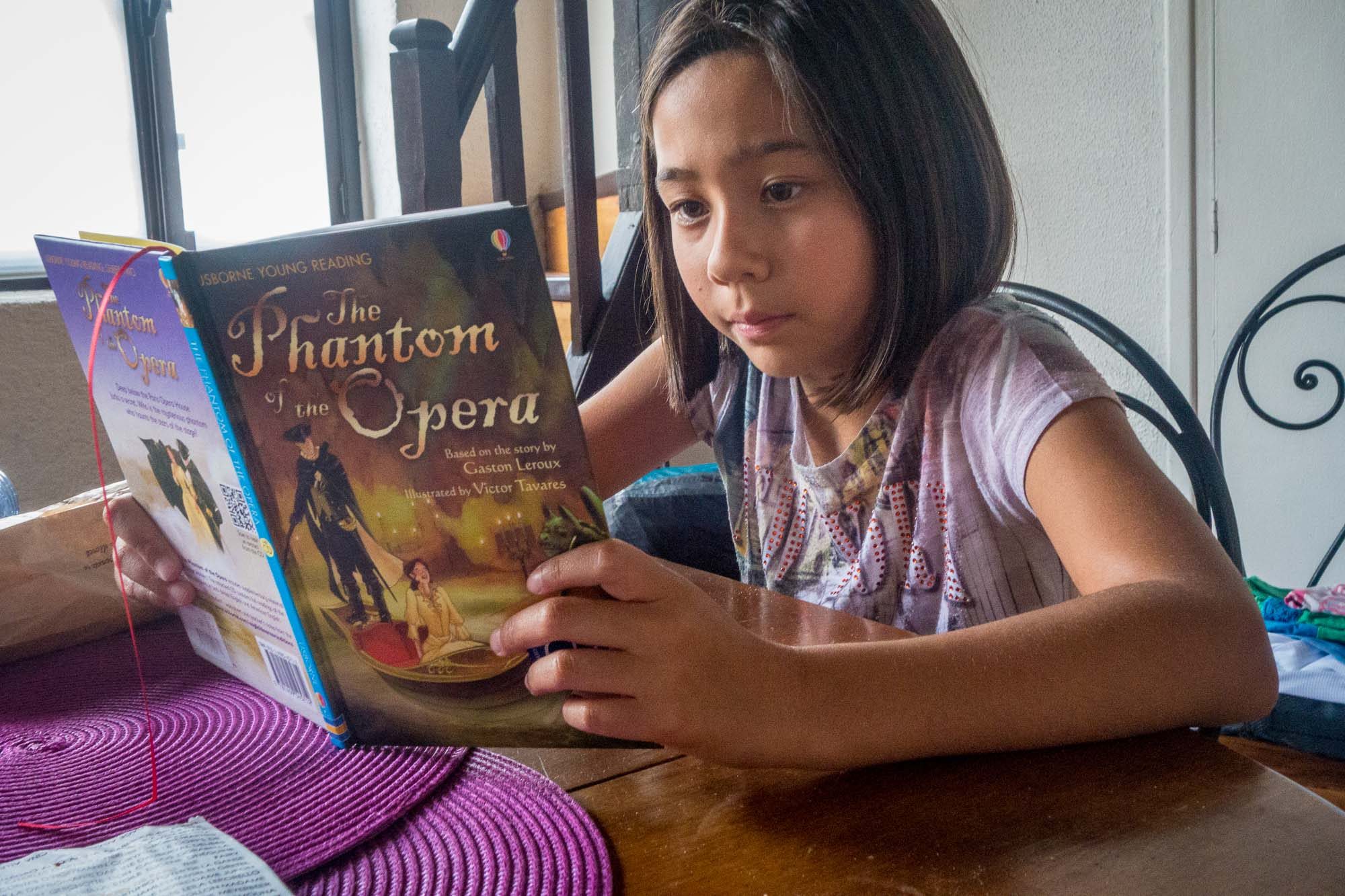 After visiting the Opera house.. Piper is hooked!